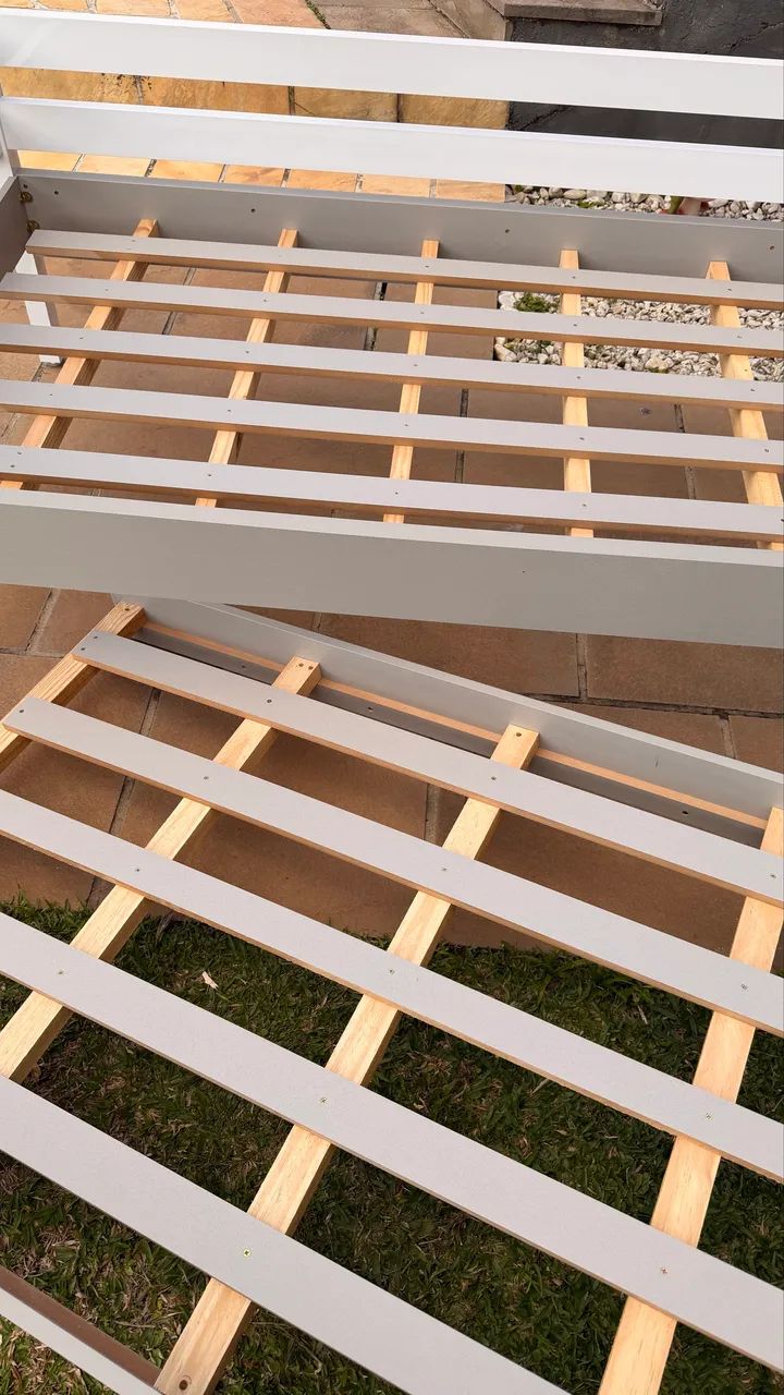 Cama solteiro com bi cama com 2 colchões  - Foto 2