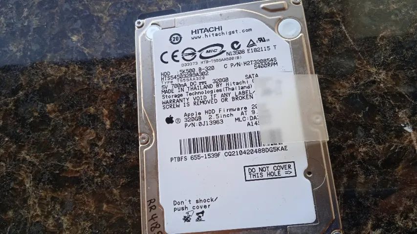 HD Hitachi 320GB (Notebook) - Foto 2