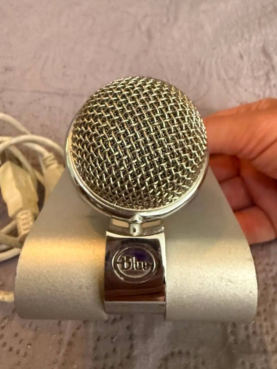 Microfone BLUE SNOWBALL ORIGINAL USB - Foto 2