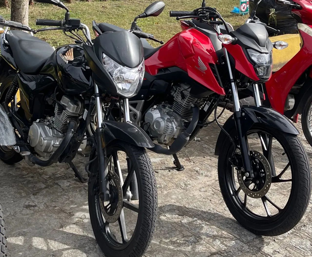Motos disponíveis para locação 