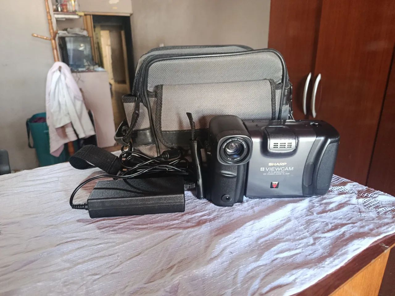 Filmadora 8 mm. Sharp vl39