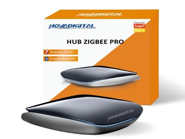 Hub Zigbee E Bluetooth Tuya Novadigital Mesh Pro Alexa Preto