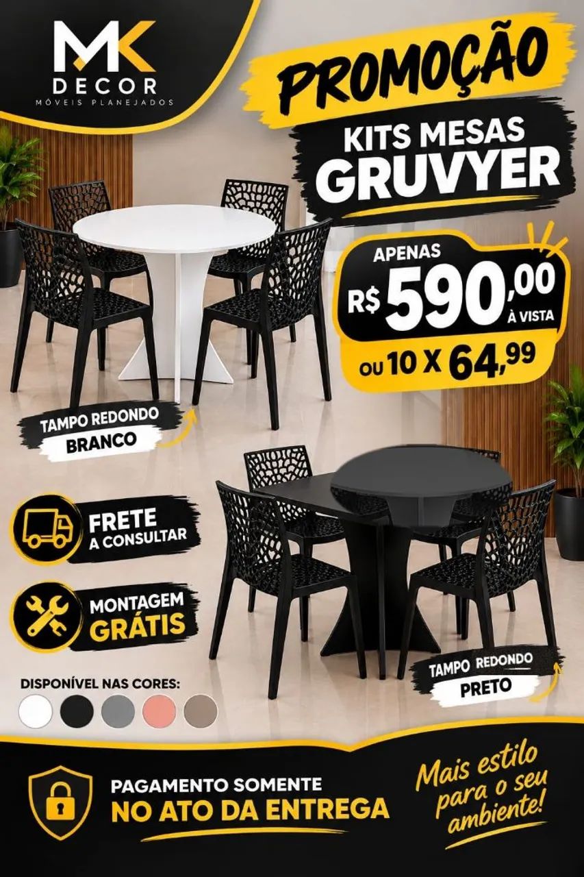 ?KIT DE MESA GRUVYER? - Foto 2