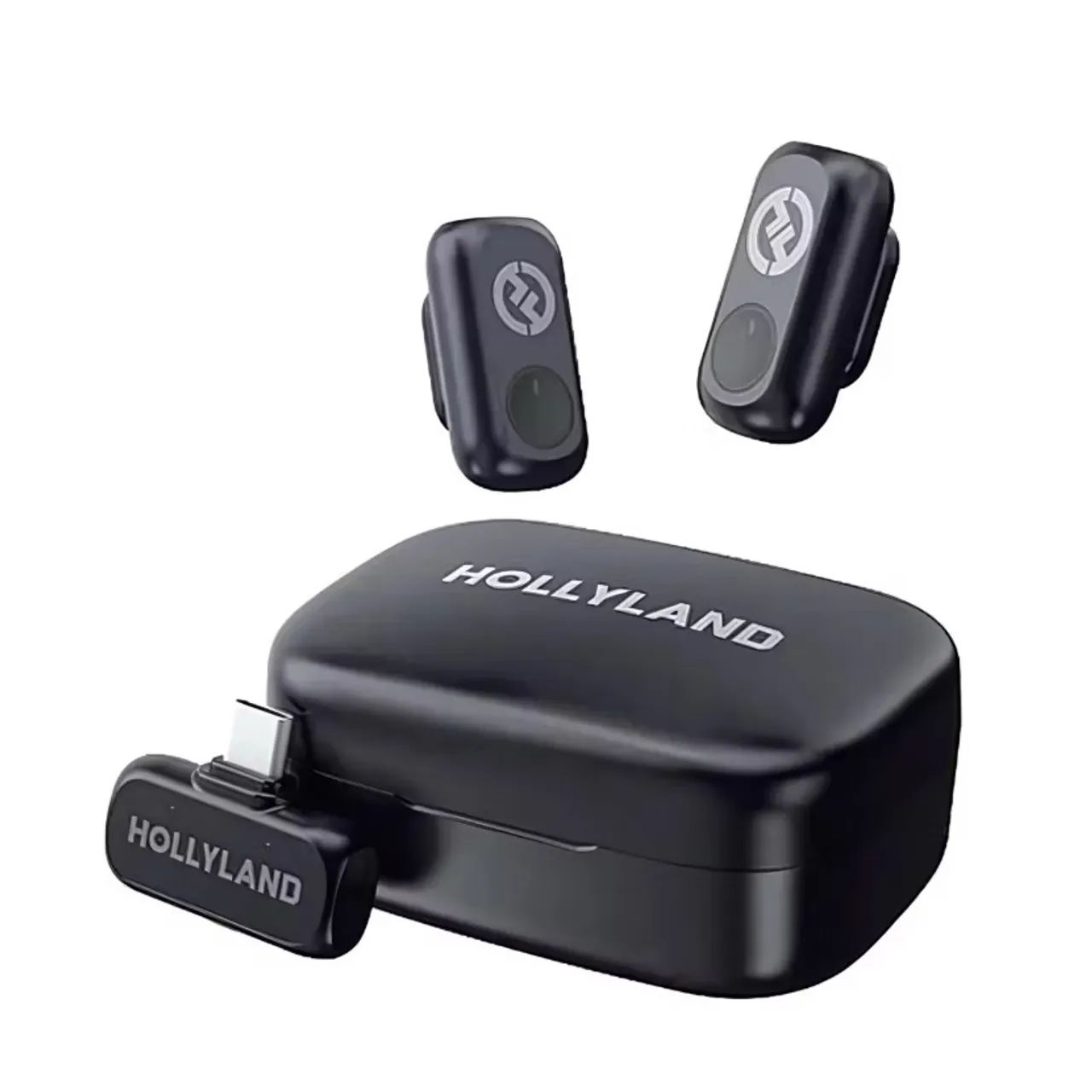 Microfone Hollyland Lark A1 Duo Usb-c com estojo  - Foto 2