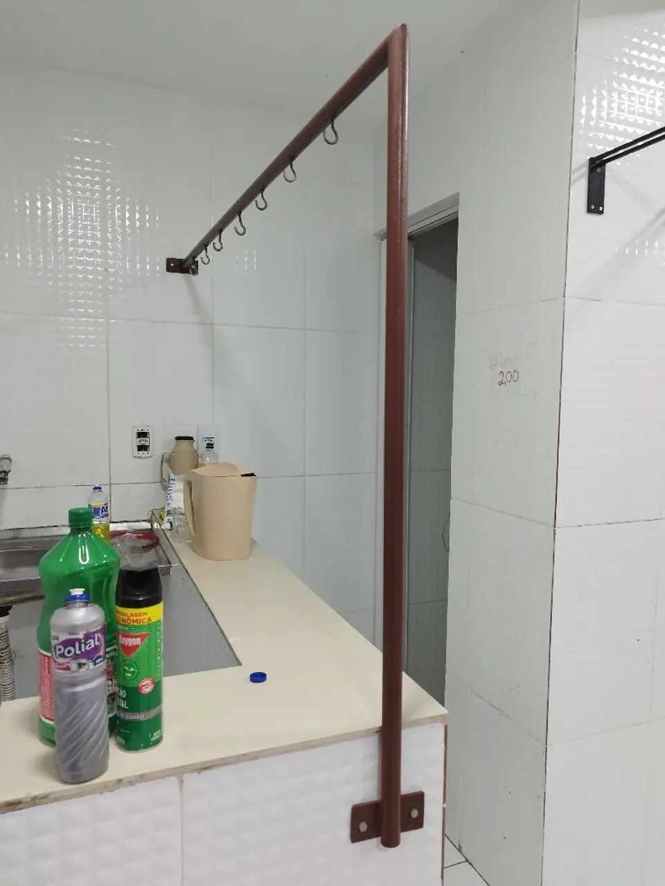 Ferro expositor para açougue 