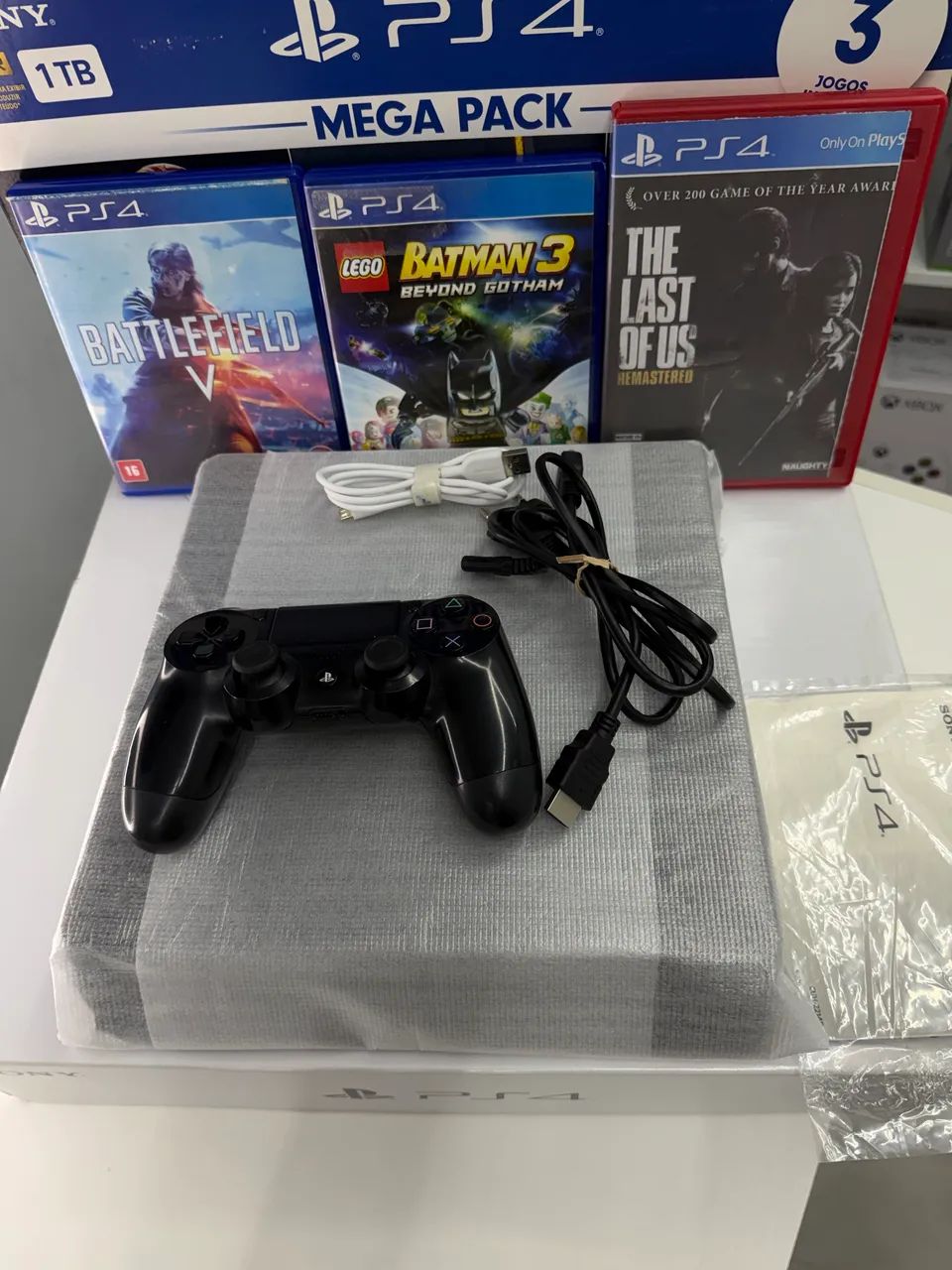 PS4 SLIM 1TB COMPLETO