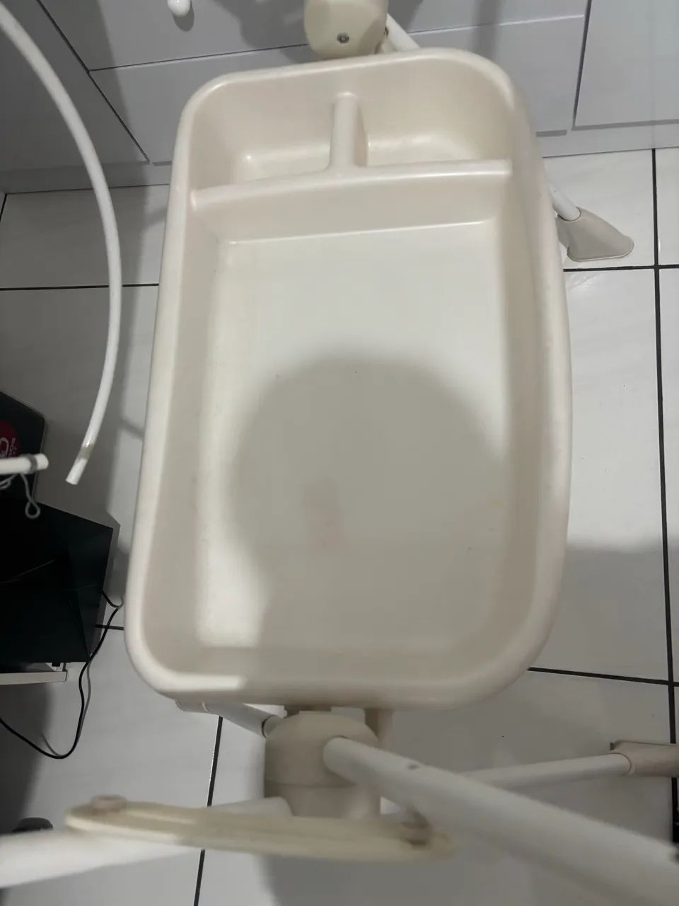 Banheira com trocador 