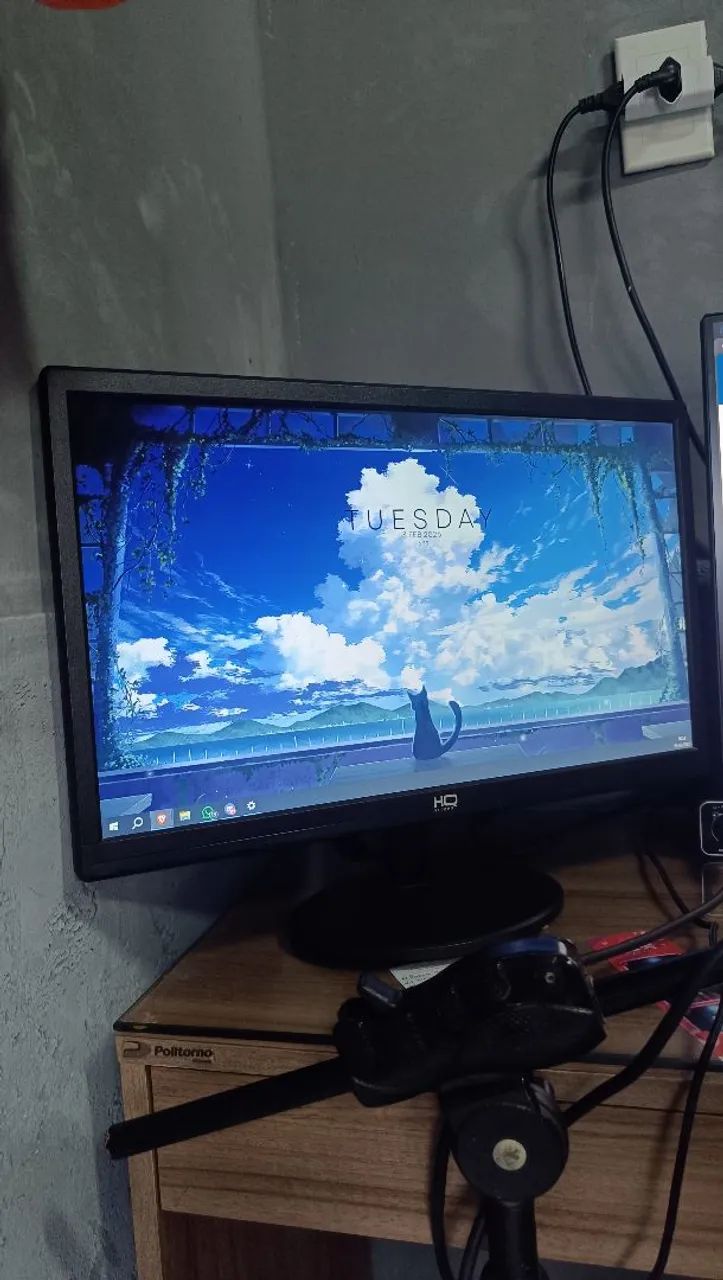 Monitor Gamer HQ 19.5 polegadas, Full HD, HDMI, VGA - Foto 2