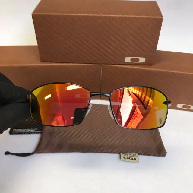 óculos de sol oakley whisker ruby lentes polarizadas - Foto 4