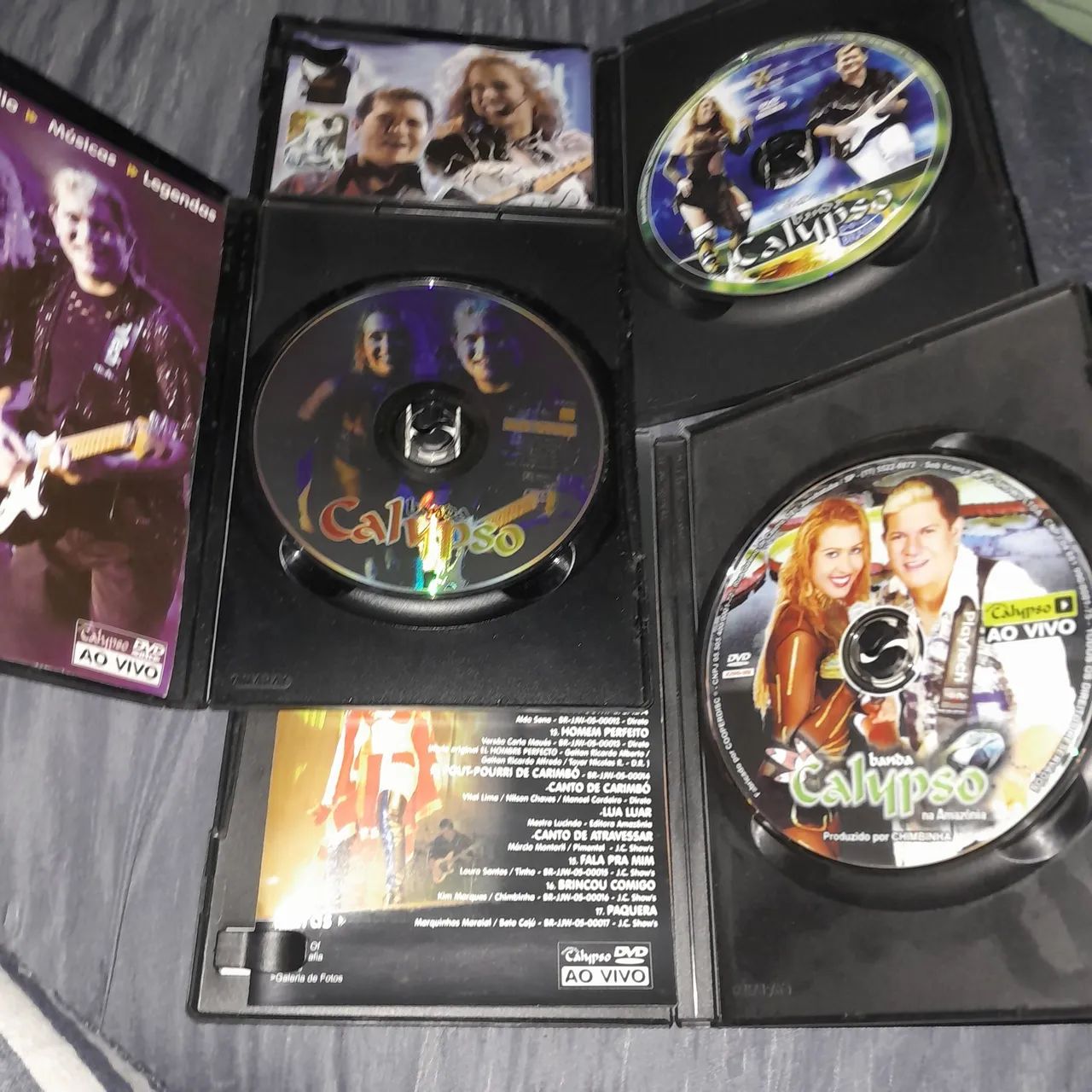 Kit 3 dvds banda Calypso - Foto 3
