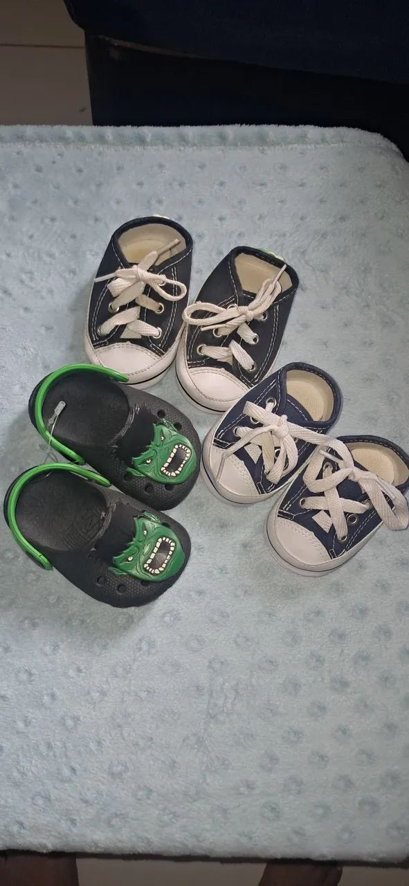 roupinhas de bebê e sapatinhos  - Foto 3