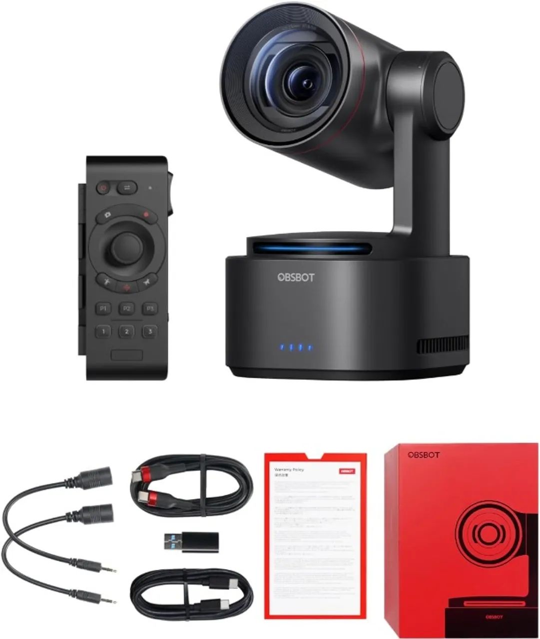 Câmera OBSBOT Tail 2 PTZR NDI 4K@60FPS com AI Tracking Profissional. - Foto 2