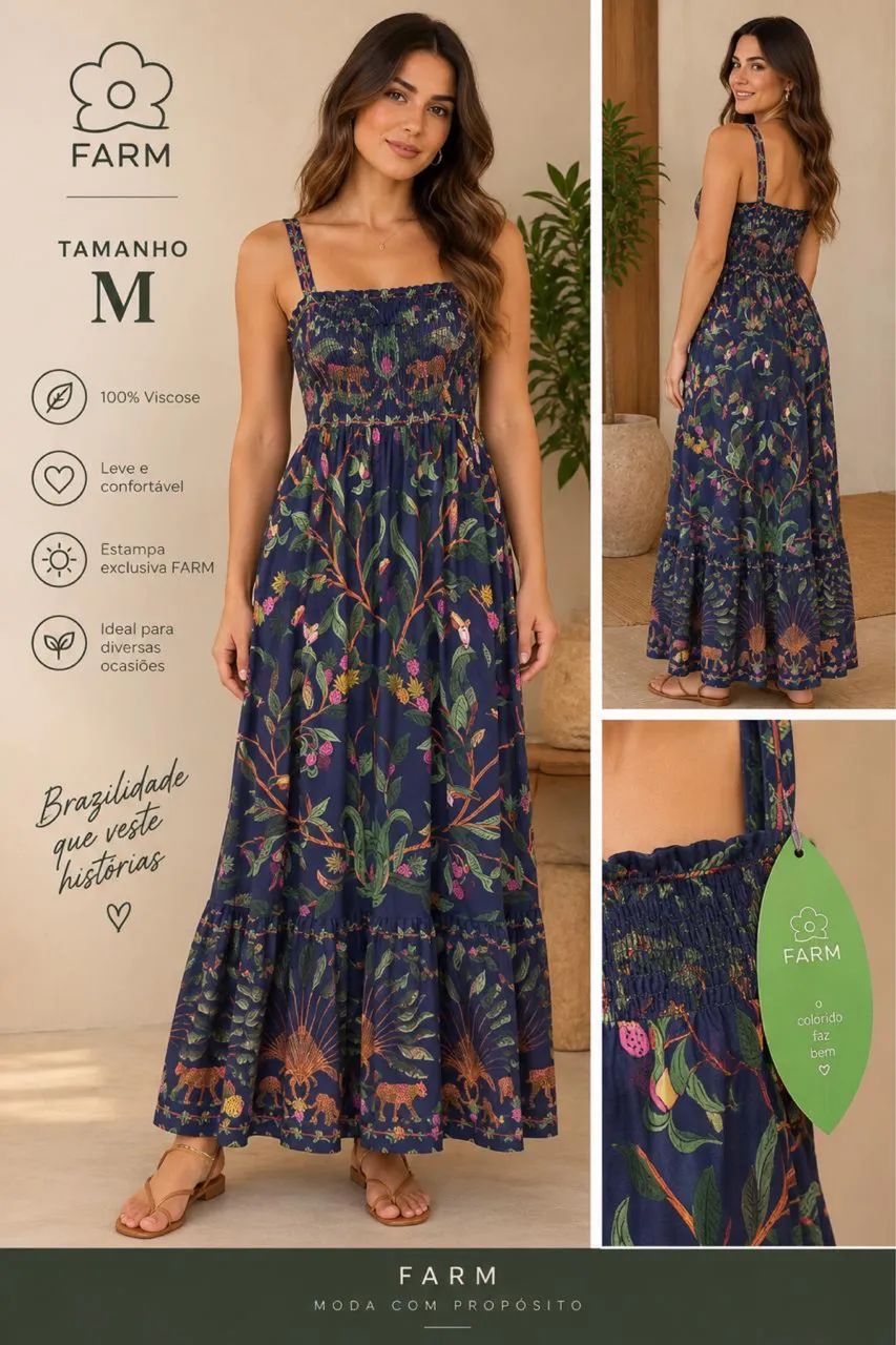 Vestido Farm novo  - Foto 2