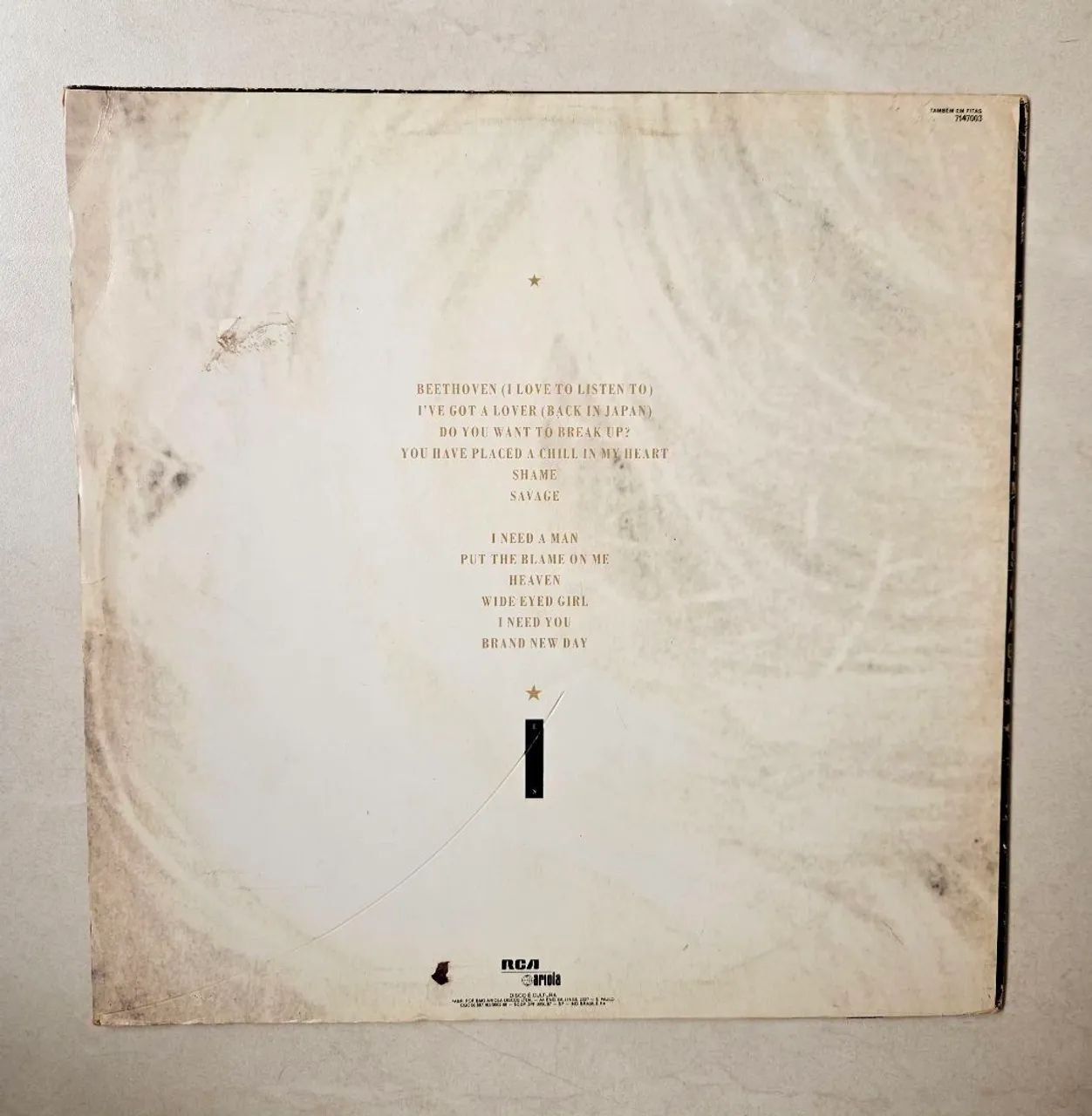 Disco de vinil (LP) EURYTHMICS - Foto 2