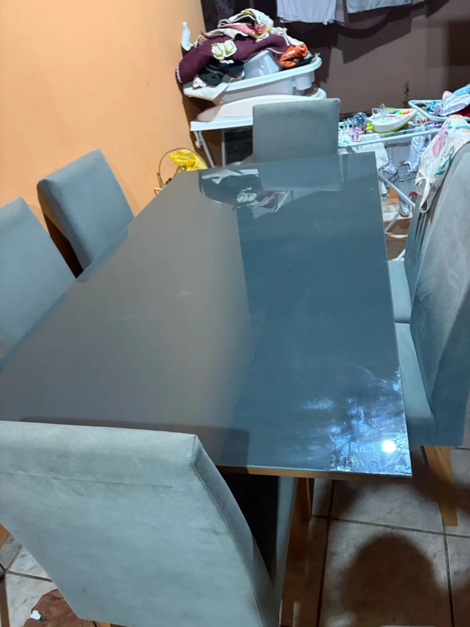 Mesa com 8 Cadeiras - Foto 2