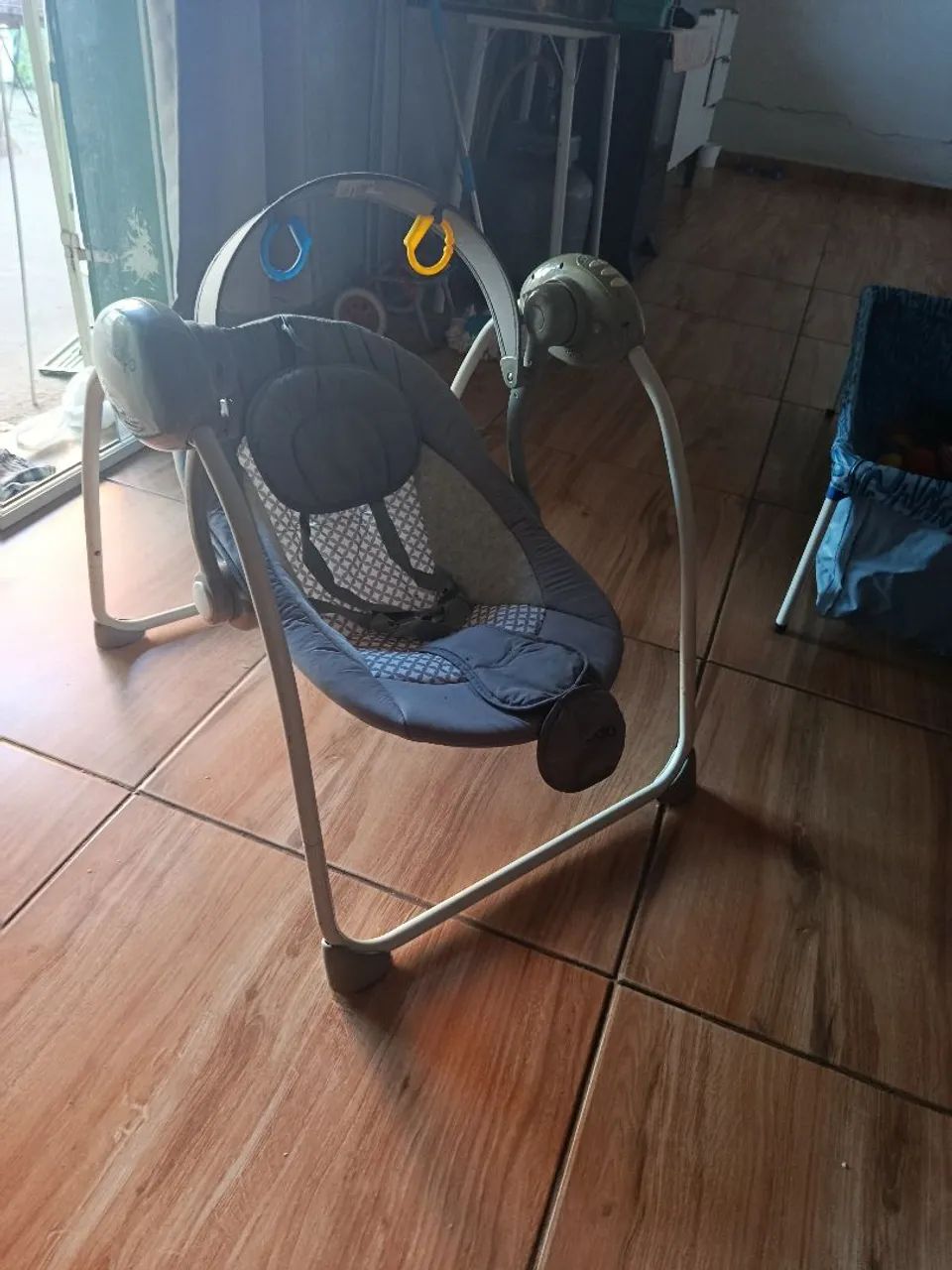 Cadeirinha de balanço para bebê Kiddo - Foto 2