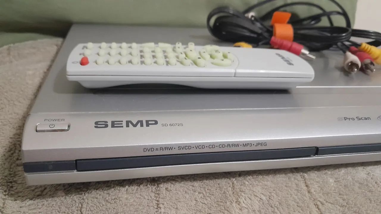  DVD Player Semp SD-6072S Bivolt  - Foto 3