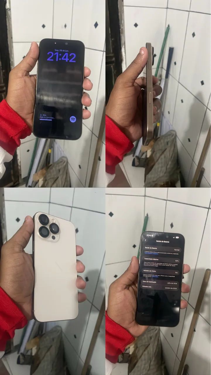 Vendo meu iPhone 16 pro Max 