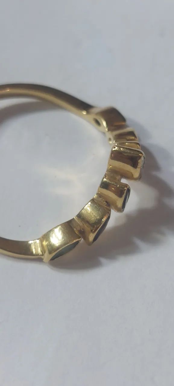 Anel em ouro hstern. - Foto 2