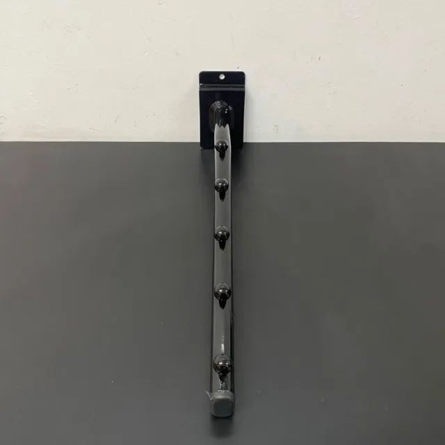 Arara Cabide Suporte RT 30 cm Slatwall KIT c/ 10 - USADO - Foto 2