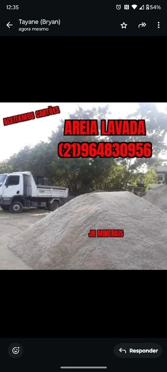 Areia lavada, areia fina, areia branca, areia - Foto 3