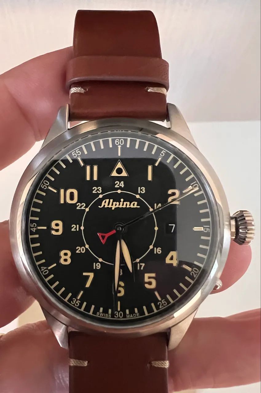 Relógio Alpina Startimer Pilot Heritage Automático Edição Limitada  - Foto 2