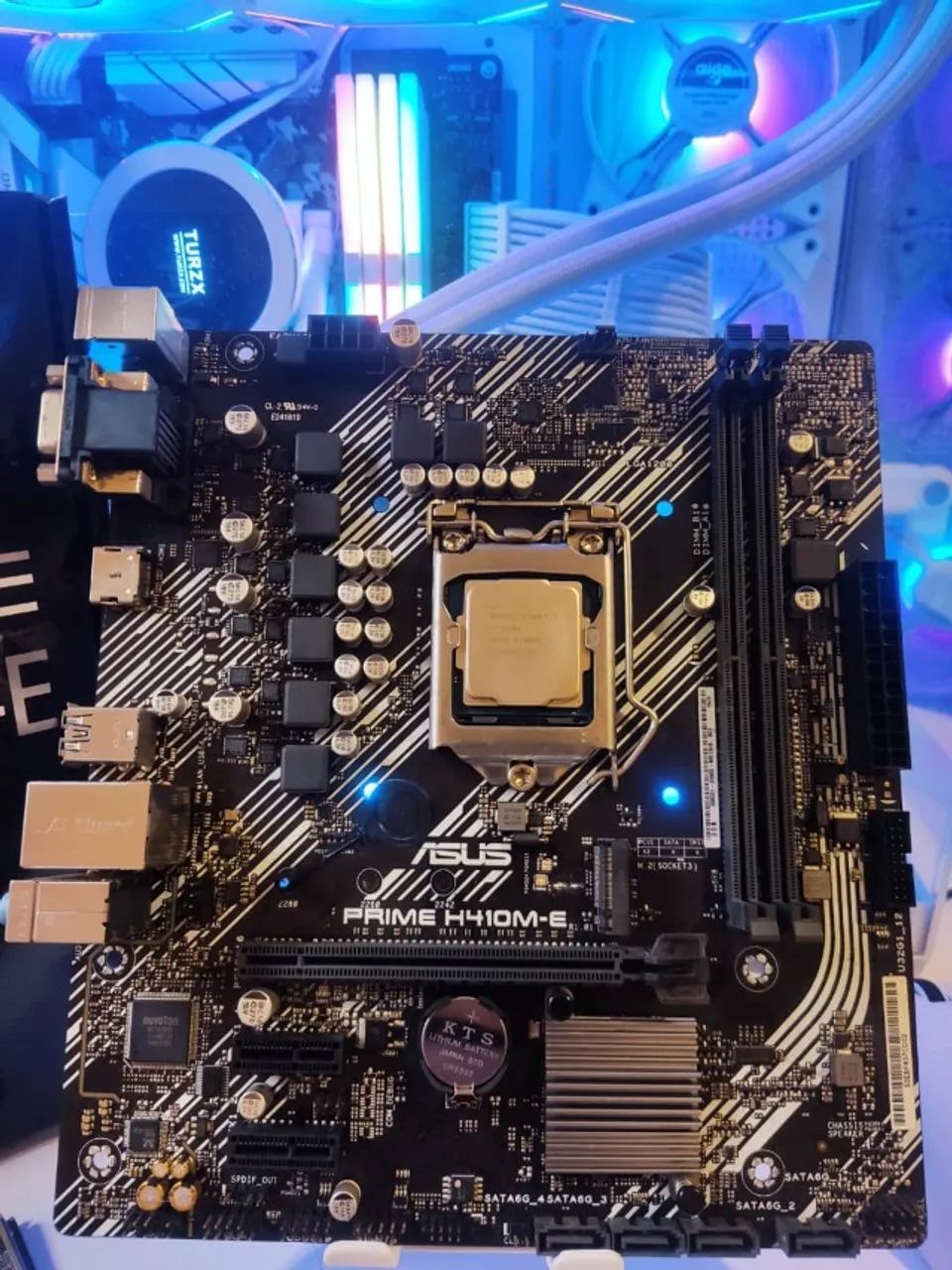 Kit Upgrade Placa Mãe ASUS Prime H410M-E + Processador Intel Core i3 10105 - Foto 5