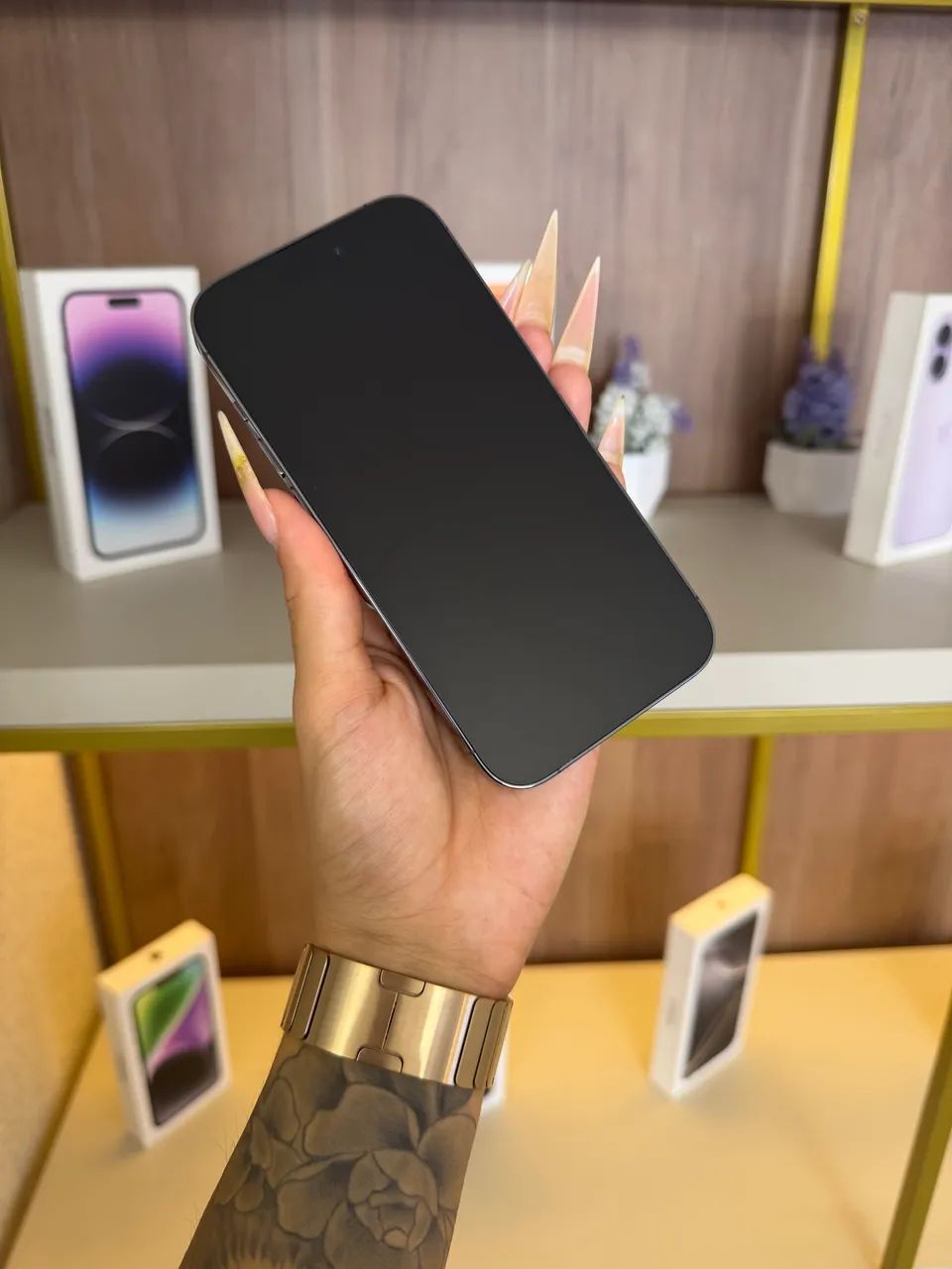 iPhone 14 Pro 256gb Roxo Profundo - Foto 4