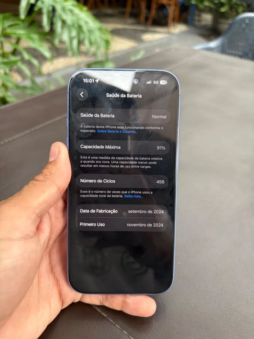 iPhone 16 128gb azul - Foto 2
