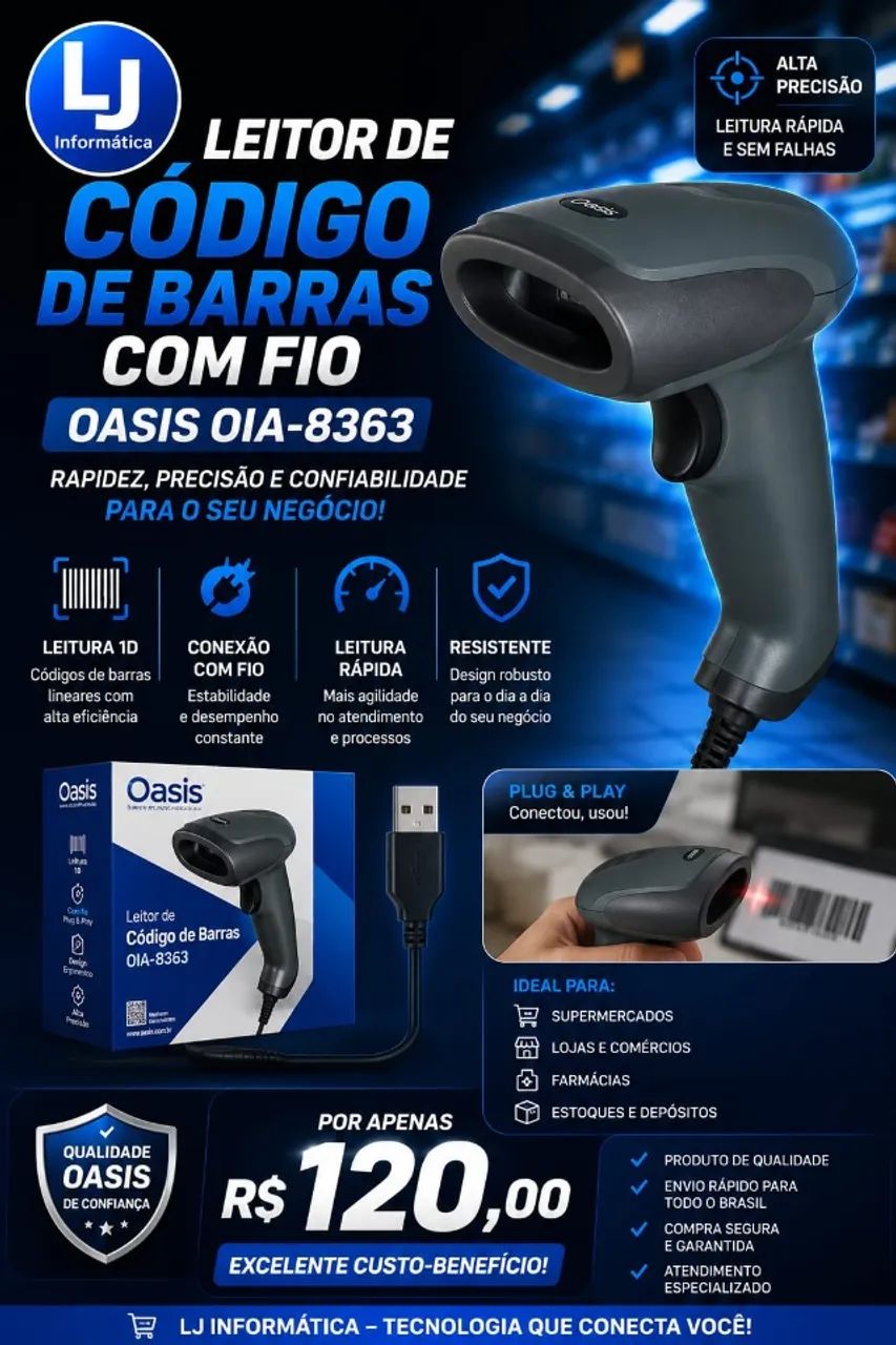 LEITOR DE4 CODIGO DE BARRAS NOVO 