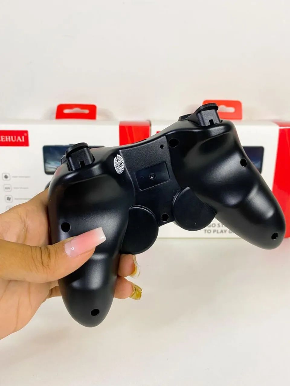 CONTROLE GAMER JOYSTICK BLUETOOTH PARA CELULAR - Foto 5