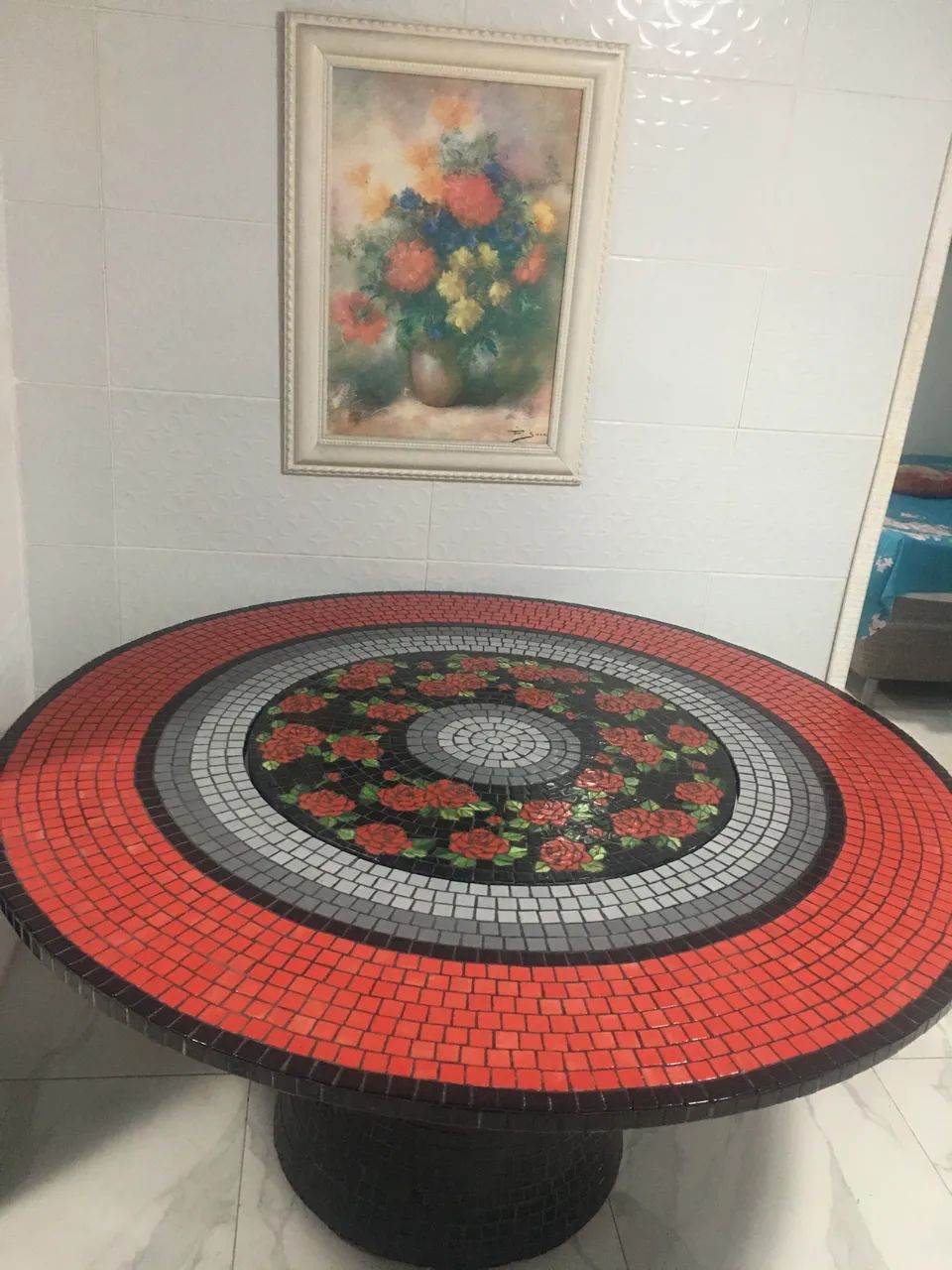 Vendo Mesa Redonda com Tampo Giratório  - Foto 3