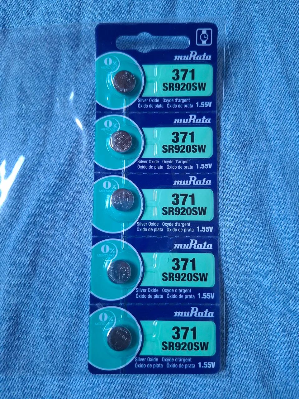 Baterias murata 371 sr920sw