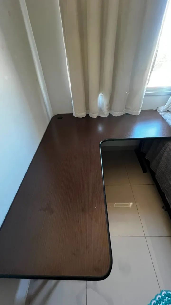 Mesa para escritório formato L - Foto 2
