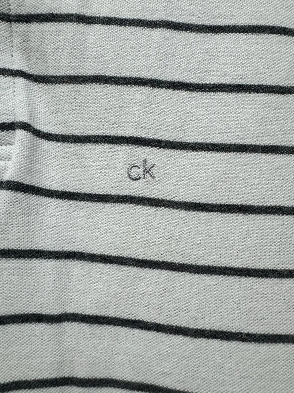 Camisa Polo Calvin Klein branca