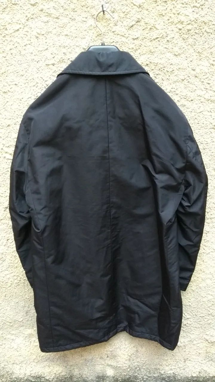Sobretudo masculino preto dupla face  - Foto 2