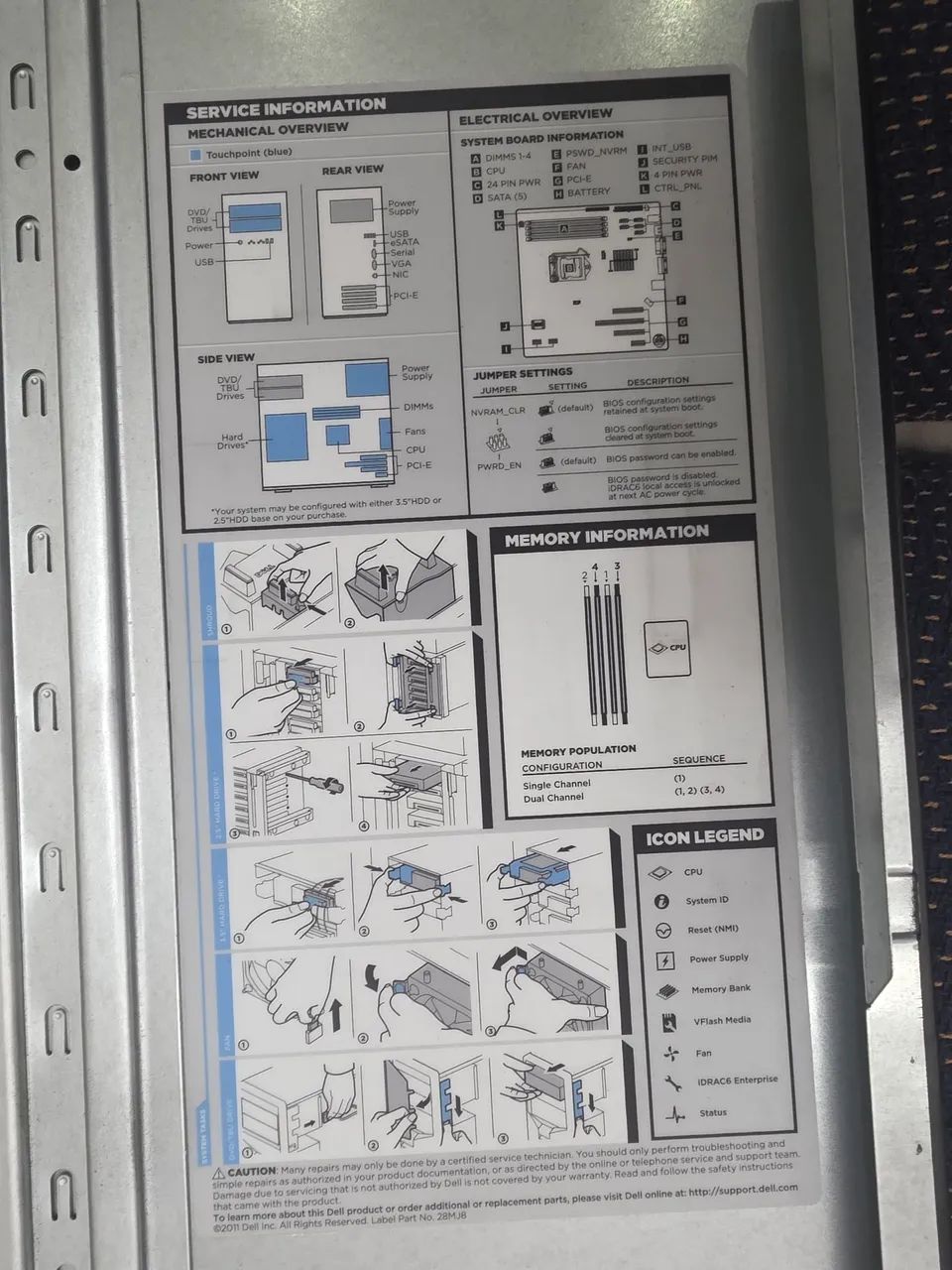 Servidor Dell PowerEdge T110 II | 32GB ECC | 2x SAS 1TB + 2x SATA | Homelab / Proxmox - Foto 5