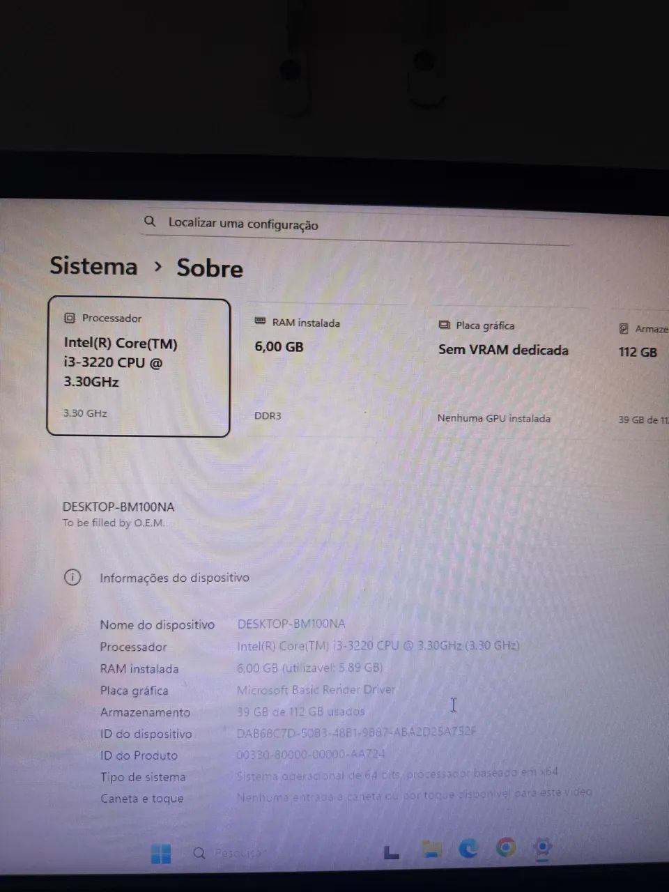 CPU CORE i3 - 6gb de RAM - SSD 120gb - Foto 2