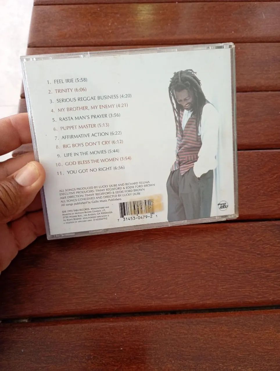 Cd de Reggae Lucky Dube Trinity  - Foto 3