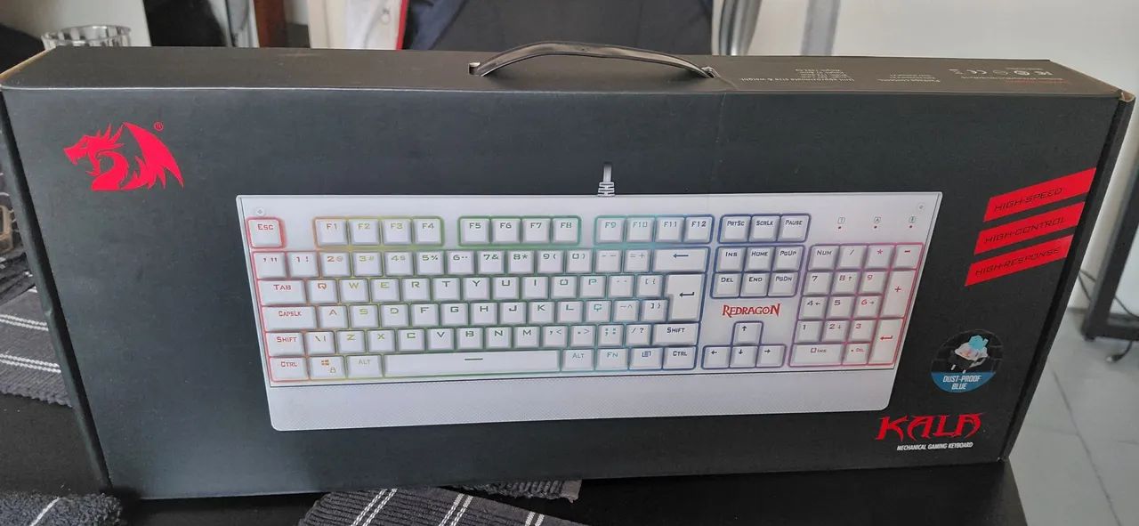 Mouse e teclado mecânico redragon  - Foto 4