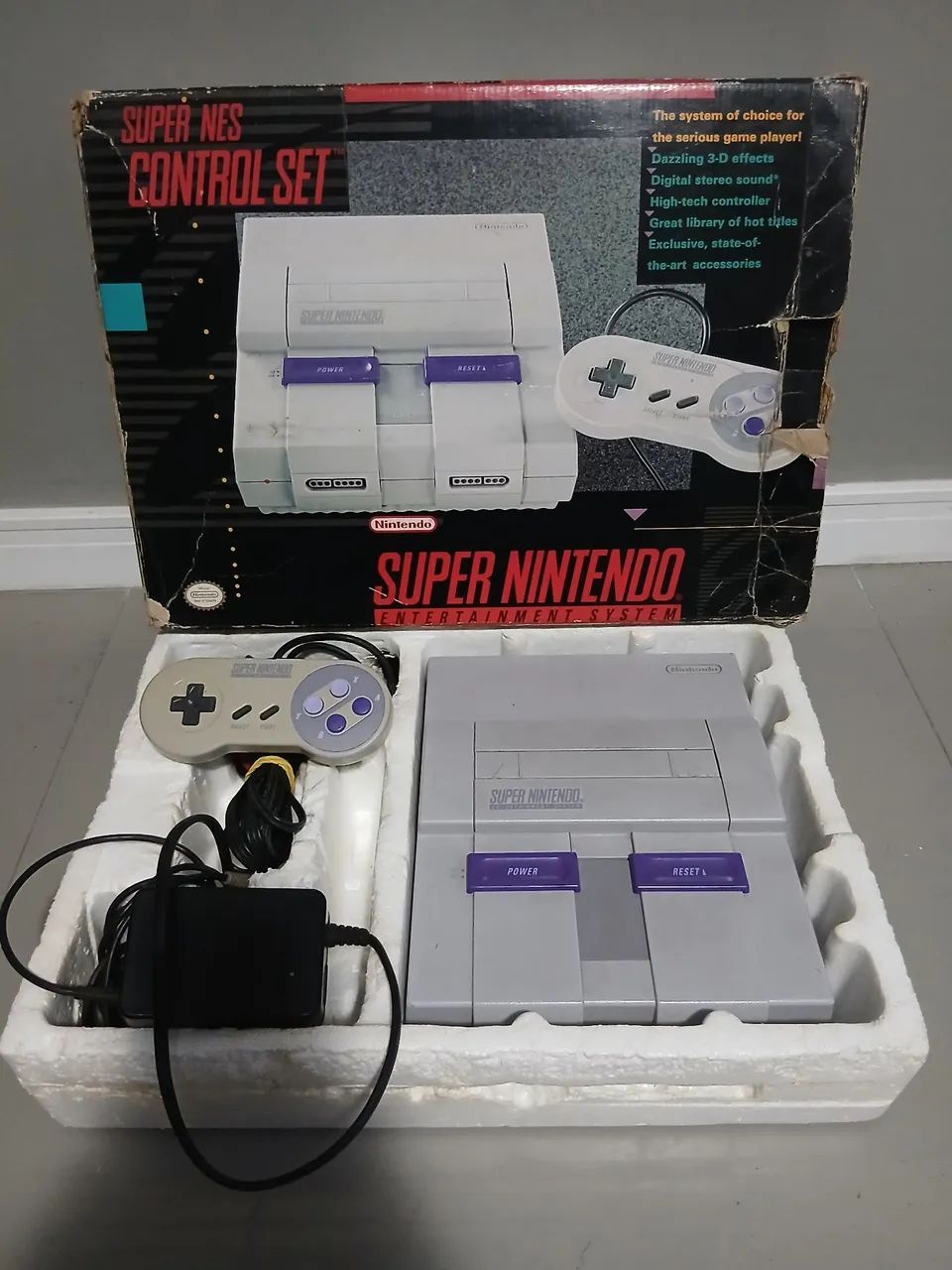 SUPER NINTENDO CONTROL SET