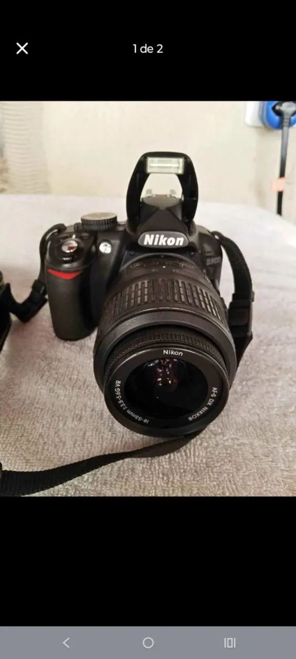Câmera nikon 3100