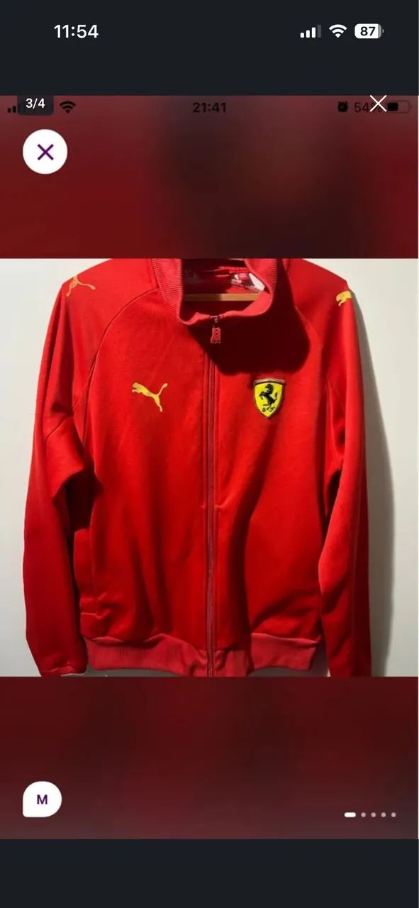 Jaqueta Puma Ferrari