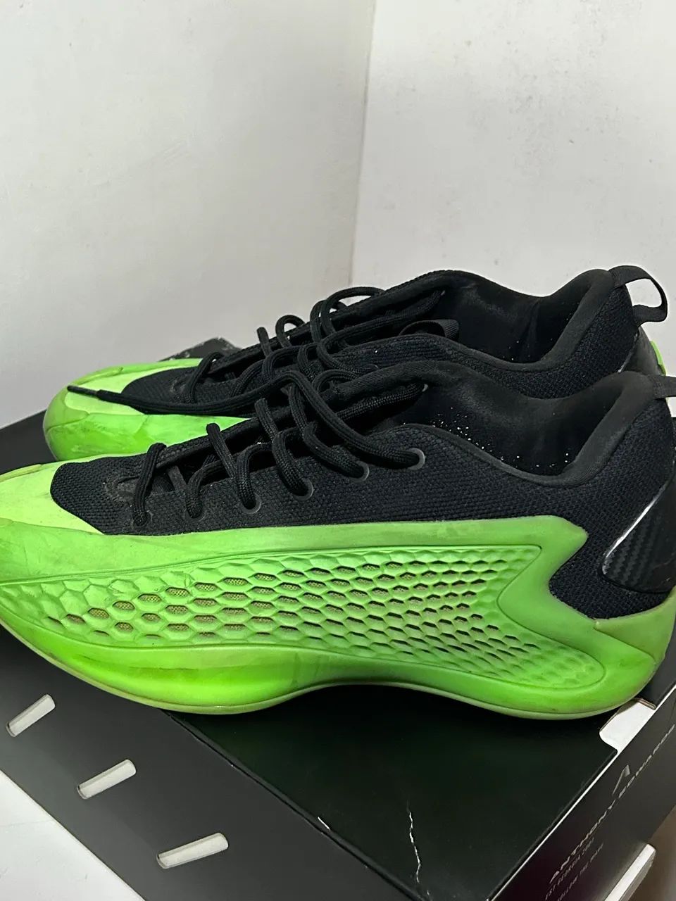 ADIDAS ANTHONY EDWARDS 1 LUCID LIME - Foto 4