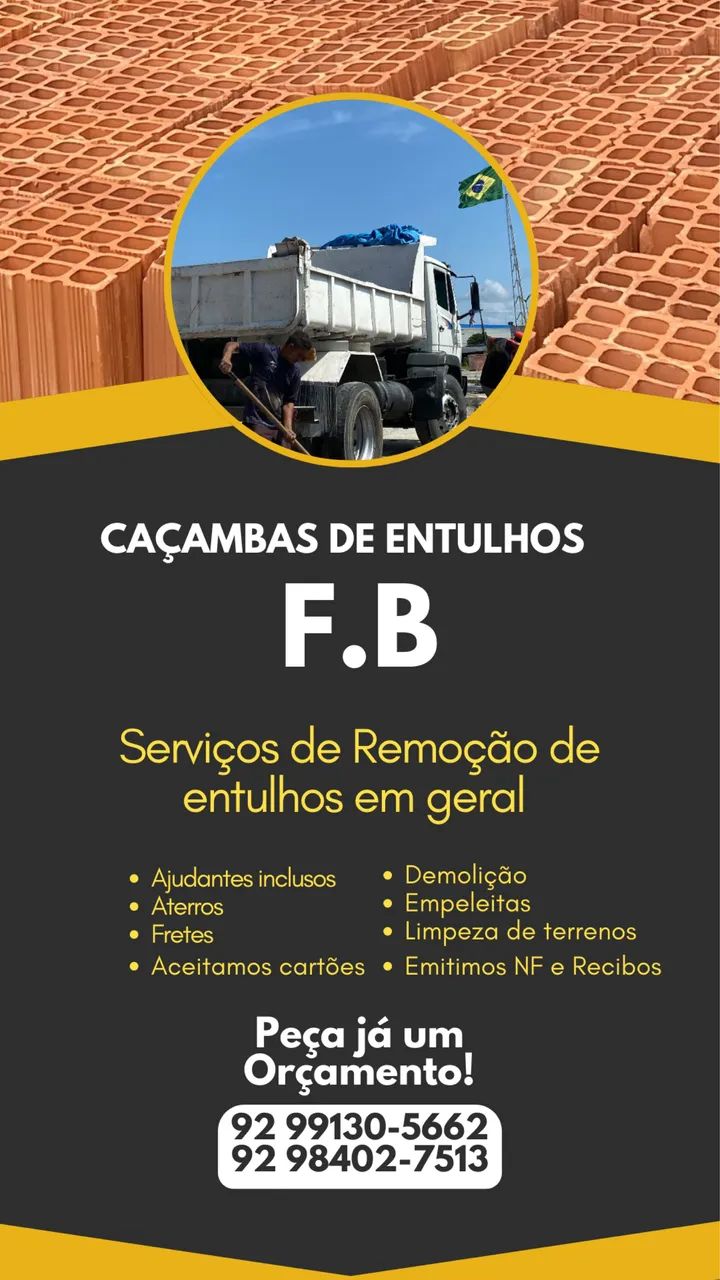 Entulhos disk limpezas de obras caçamba 
