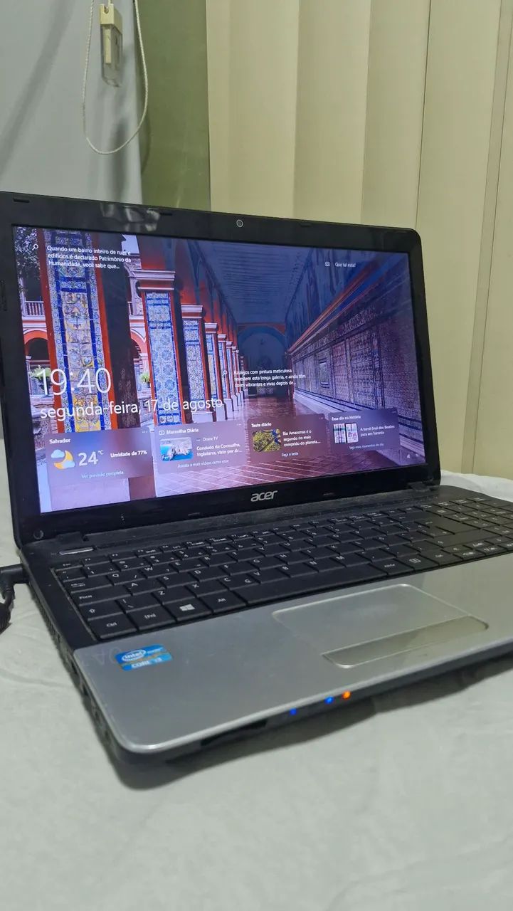 vendo esse notebook acer para estudos - Foto 3