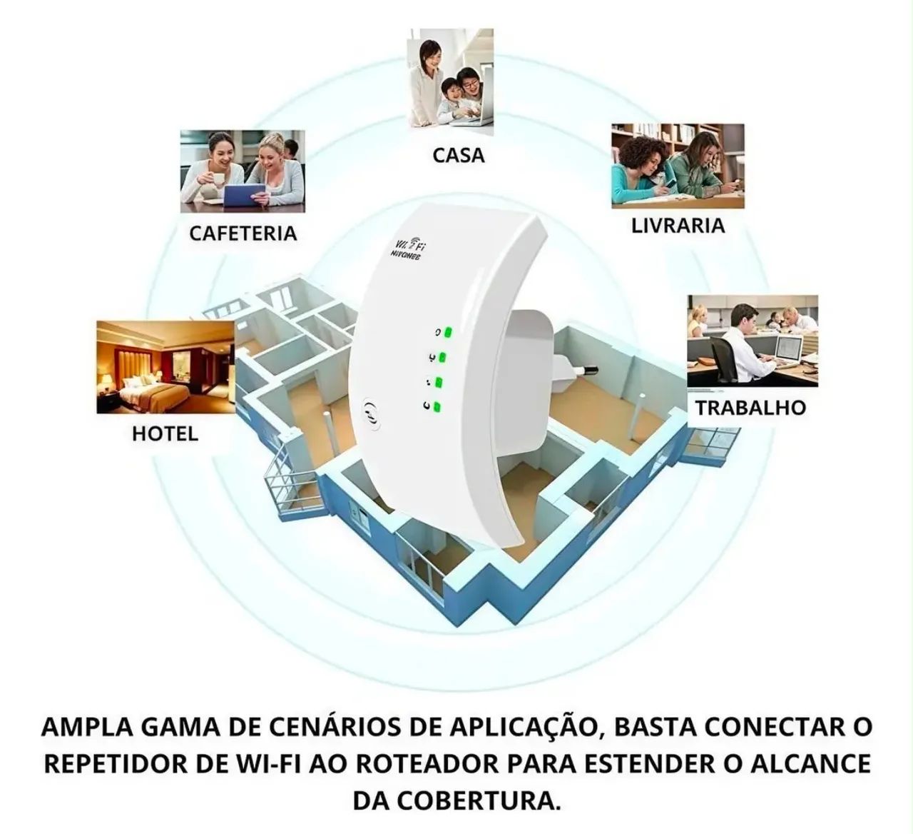 Repetidor Wi-Fi Fácil Instalação  - Foto 2