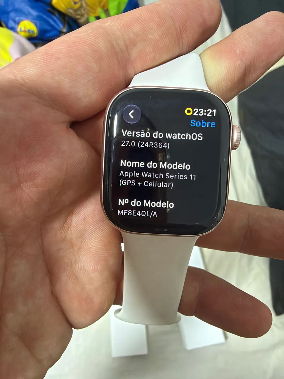 Apple Watch Series 11 gps mais celular  - Foto 2