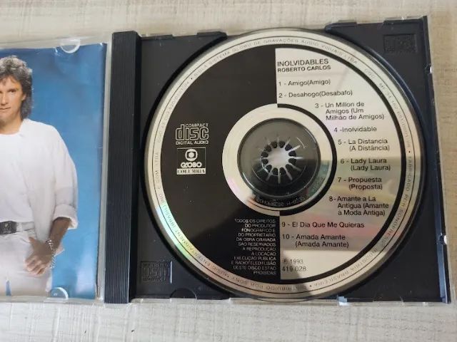 Cd Roberto Carlos - Inolvidables 1993 - Foto 5