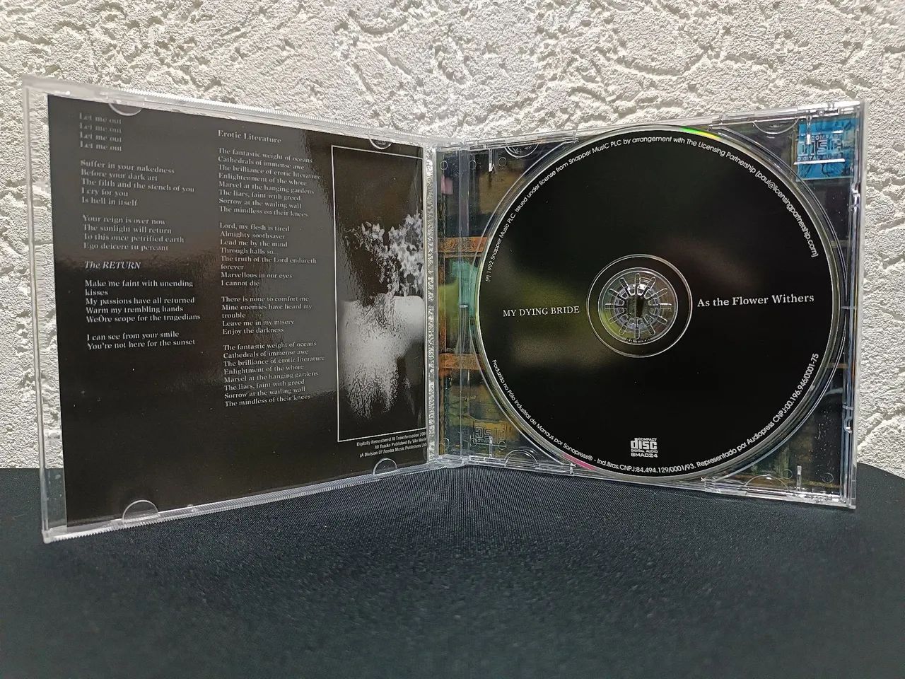 Cd my dying bride As flower withers - CDs, DVDs etc - São Gabriel